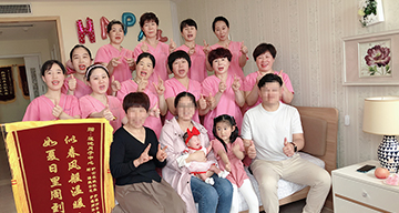 “在莲池坐月子，真让我感受到了专业与温馨同在，责任与严谨并存”